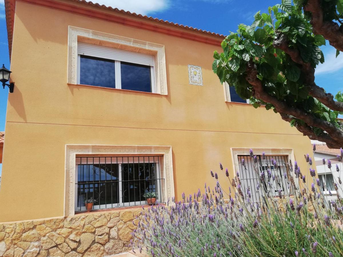 Mas Del Vent- Barbacoa, Jardin, Piscina Privada Y Vistas A Mar Villa Cunit Eksteriør bilde