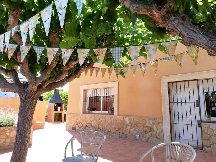 Mas Del Vent- Barbacoa, Jardin, Piscina Privada Y Vistas A Mar Villa Cunit Eksteriør bilde